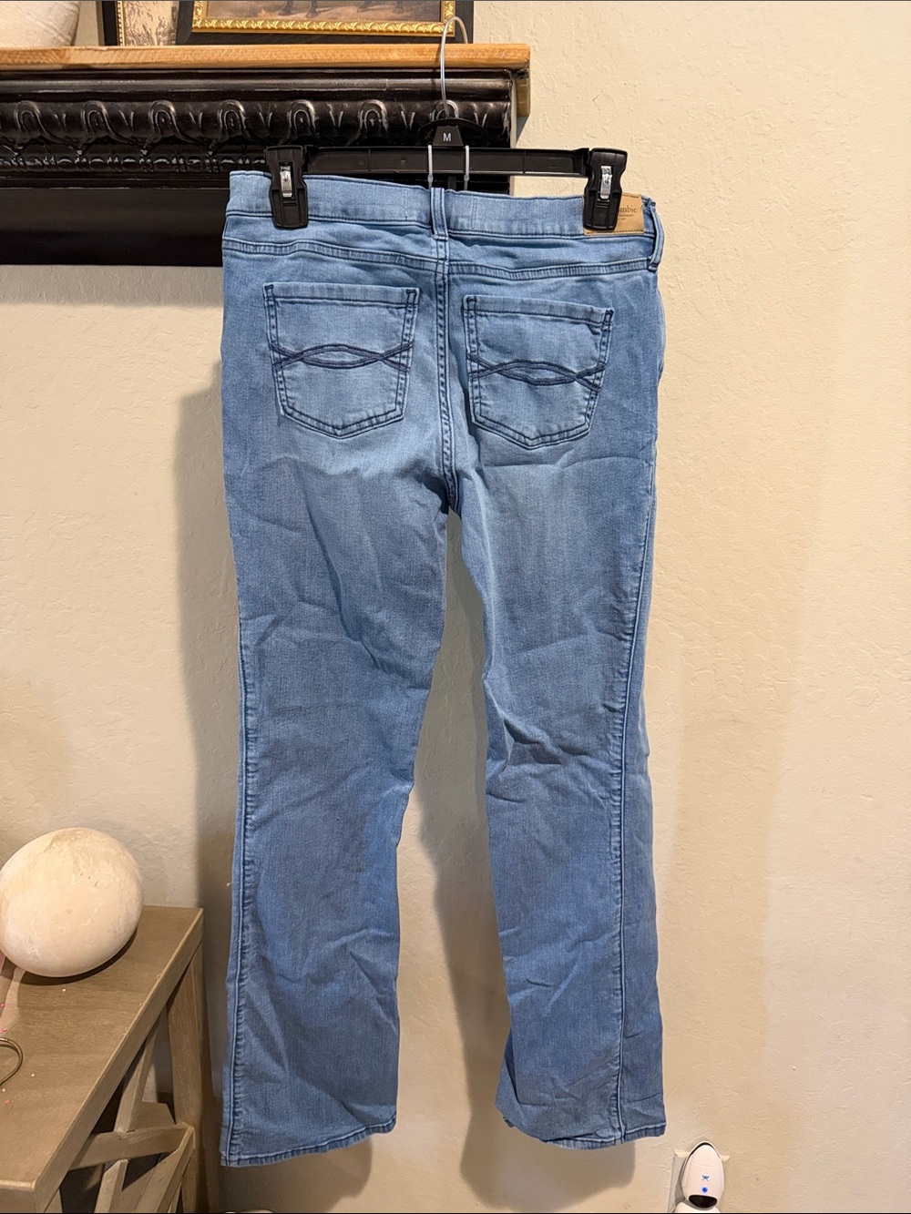 Abercrombie Kids low rise bootcut jeans 17/18 Long